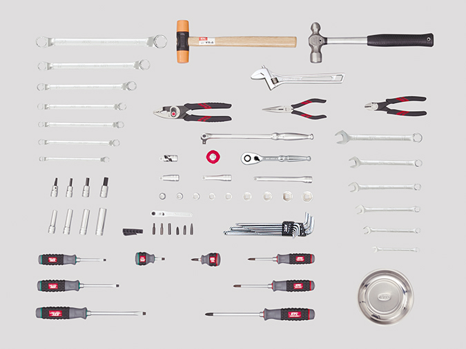 KTC 3/8SQ 工具セット（チェストタイプ）[68点] SK36813XB | 公式